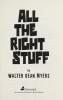 Cover image of All the right stuff