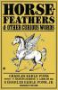 Cover image of Horsefeathers and other curious words