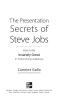 Cover image of The presentation secrets of Steve Jobs