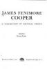 Cover image of James Fenimore Cooper, a collection of critical essays