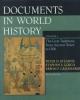 Cover image of Documents in world history