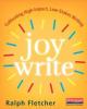 Cover image of Joy write