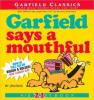 Cover image of Garfield says a mouthful