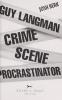 Cover image of Guy Langman, crime scene procrastinator