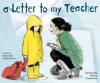Cover image of A letter to my teacher