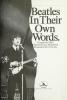 Cover image of Beatles in their own words