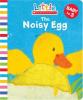 Cover image of The noisy egg