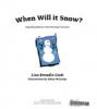 Cover image of When will it snow?