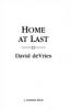 Cover image of Home at last