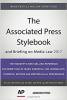 Cover image of Associated Press stylebook and briefing on media law 2017