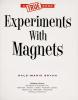 Cover image of Experiments with magnets