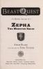 Cover image of Zepha the monster squid