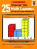 Cover image of 25 Common Core math lessons for the interactive whiteboard