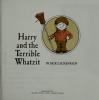 Cover image of Harry and the terrible whatzit