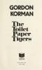 Cover image of The Toilet Paper Tigers