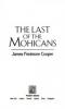 Cover image of The Last of the Mohicans