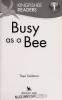 Cover image of Busy as a bee