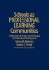 Cover image of Schools as professional learning communities