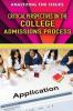 Cover image of Critical perspectives on the college admissions process