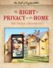 Cover image of The right to privacy in the home