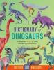 Cover image of Dictionary of dinosaurs