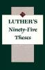 Cover image of Luther's ninety-five theses