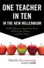 Cover image of One teacher in ten in the new millennium