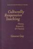 Cover image of Culturally responsive teaching