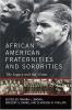 Cover image of African American fraternities and sororities