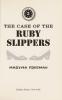 Cover image of The case of the ruby slippers