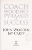 Cover image of Coach Wooden's pyramid of success