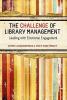 Cover image of The challenge of library management