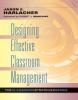 Cover image of Designing effective classroom management