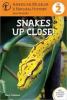 Cover image of Snakes up close!