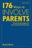Cover image of 176 ways to involve parents