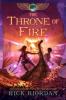 Cover image of The throne of fire