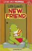 Cover image of Little Lizard's new friend