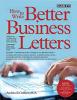 Cover image of How to write better business letters