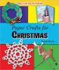 Cover image of Paper crafts for Christmas