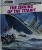 Cover image of The sinking of the Titanic