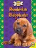 Cover image of Rhodesian ridgebacks