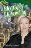 Cover image of Game changers: a biography of J.K. Rowling