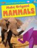 Cover image of Make origami mammals