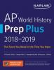 Cover image of AP world history prep plus 2018-2019