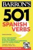 Cover image of 501 Spanish verbs