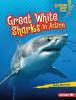 Cover image of Great white sharks in action