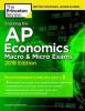Cover image of Cracking the AP economics macro & micro exams