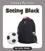 Cover image of Seeing black