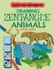 Cover image of Drawing Zentangle animals