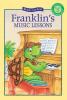 Cover image of Franklin's music lessons